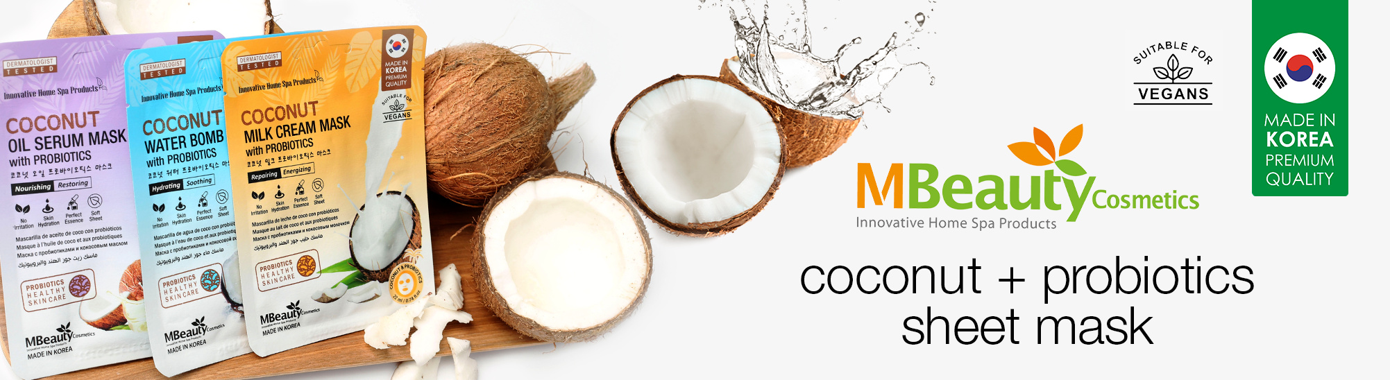 [MBeauty - coconut masks]