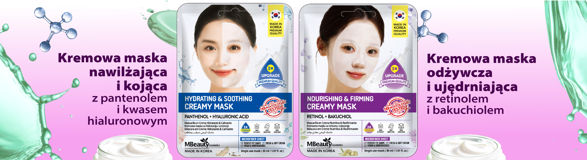 [MBeauty - maseczki kremowe]