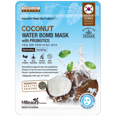  Coconut Water Bomb Mask with probiotics