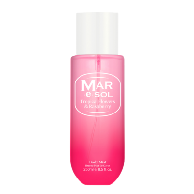 Mar e Sol Tropical Flowers & Raspberry